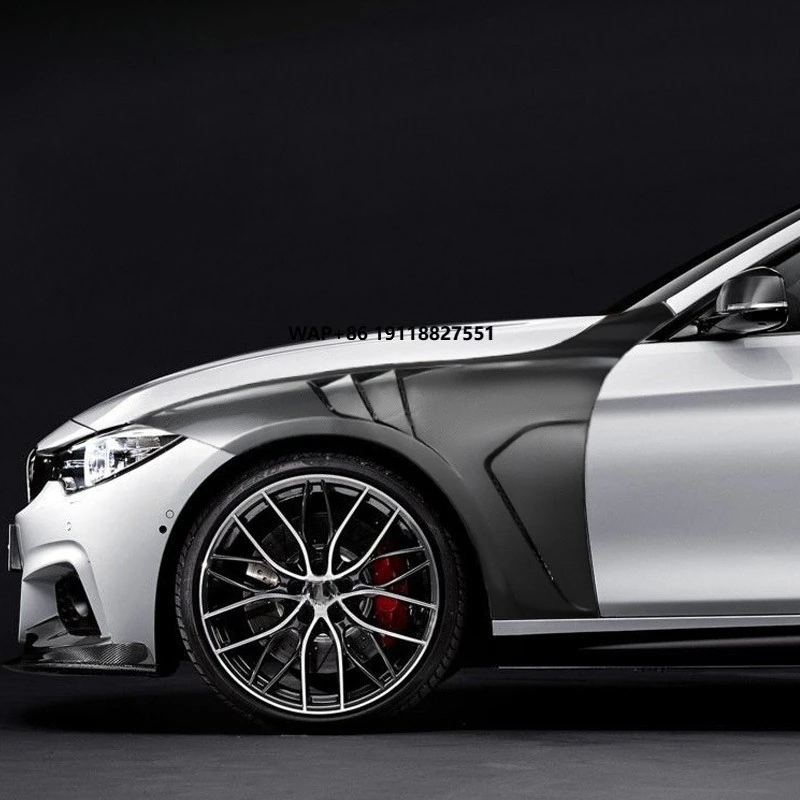 

Carbon Fiber Front Fenders for 2013-2020 4 Series F32 F33 F36 420 430i 440i Front Vented Cooling Fender