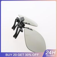 3D Scratch Resistant Glasses Hanging Frame Stereo Clip-on 3D Glasses For Passive 3D TVs RealD 3D Theaters AR Accessories