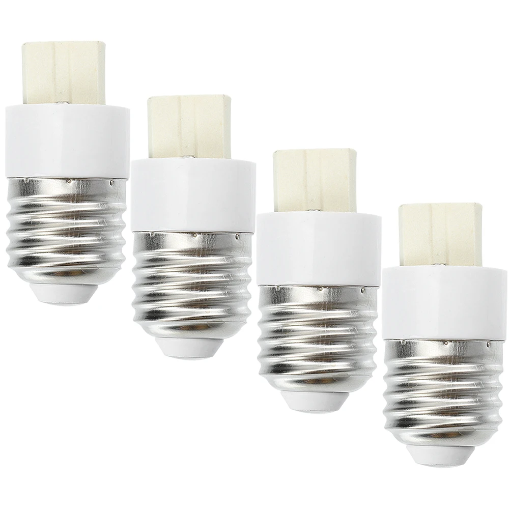 

4pcs E27 To G9 Lamp Adapter Led Light Converter Bulb Socket Chandelier Holder Ceiling Light Base Screw Lamp Holder Practical