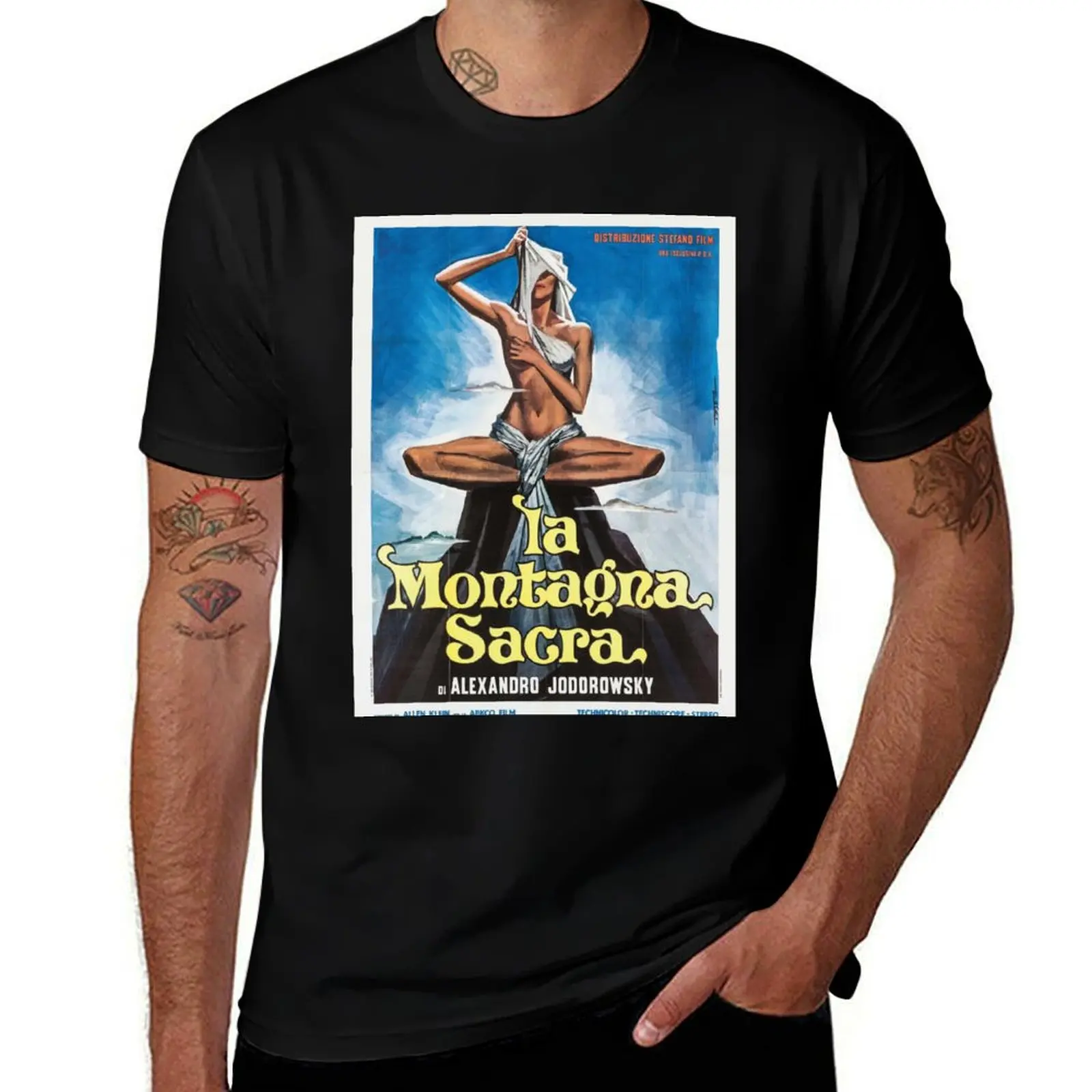 

Alejandro Jodorowsky - The Holy Mountain - Vintage Movie Poster T-Shirt t shirts designer man tshirt T-Shirt