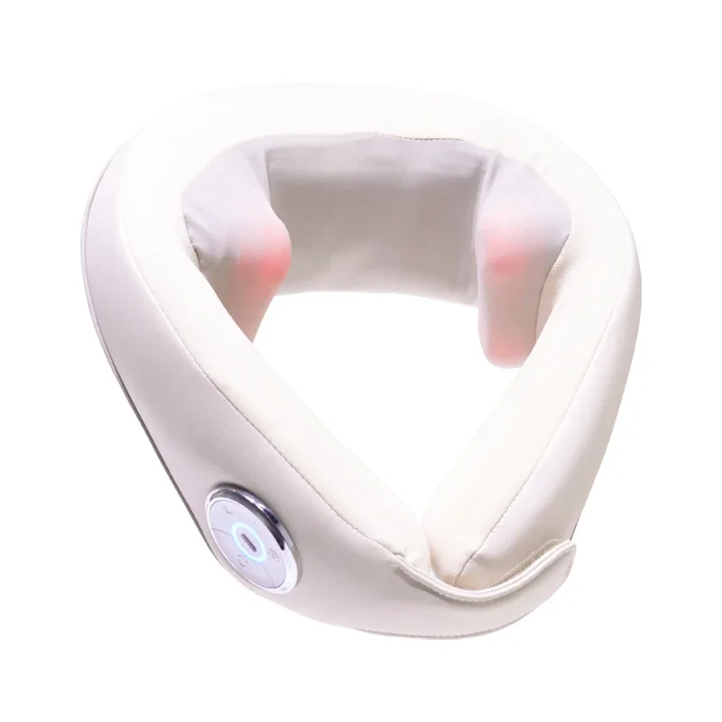 

# For U-Shaped Electric Neck Massager Portable Heated Kneading Massage Pillow Helps Release Stress #