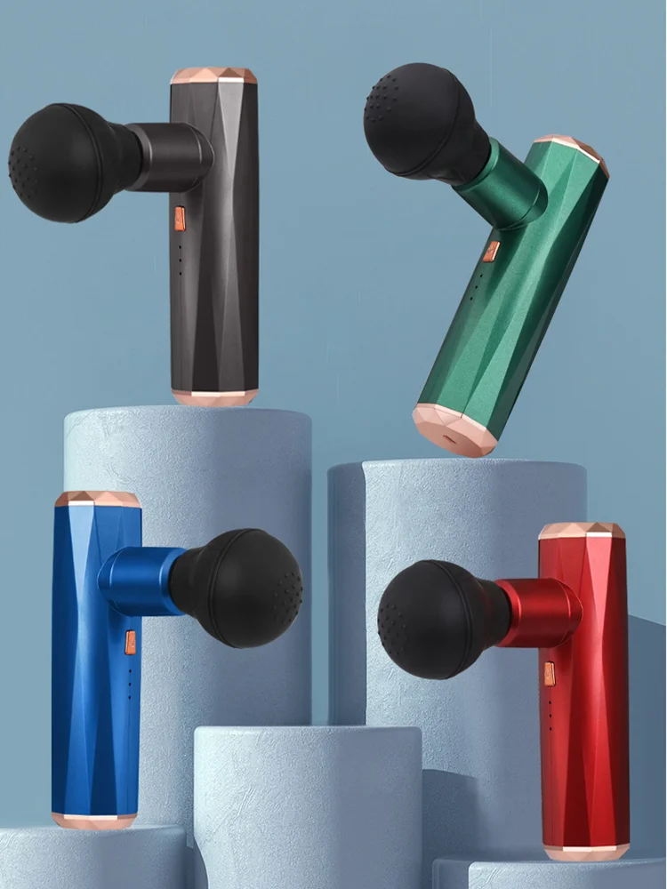 MINI Massage Gun Fascia Gun Vibrator High Frequency Professional Muscle Massager Gun Fascia Neck and Back Massager for Body