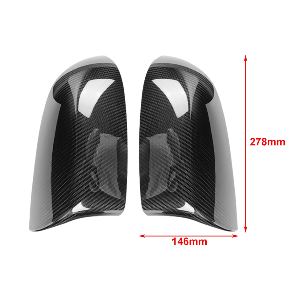 For BMW F85 F86 X5M X6M 2015-2018 Car Side Mirror Cover Rearview Mirrors Housing 1Pair Carbon Fiber