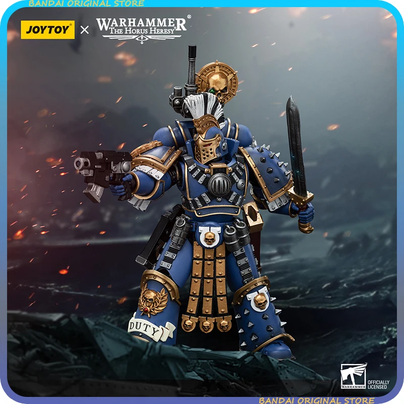 JOYTOY Warhammer 40K Figures Ultramarines Remus Ventanus Action Figure Figurine Anime Model Christmas Kids Toys Ornament Gift