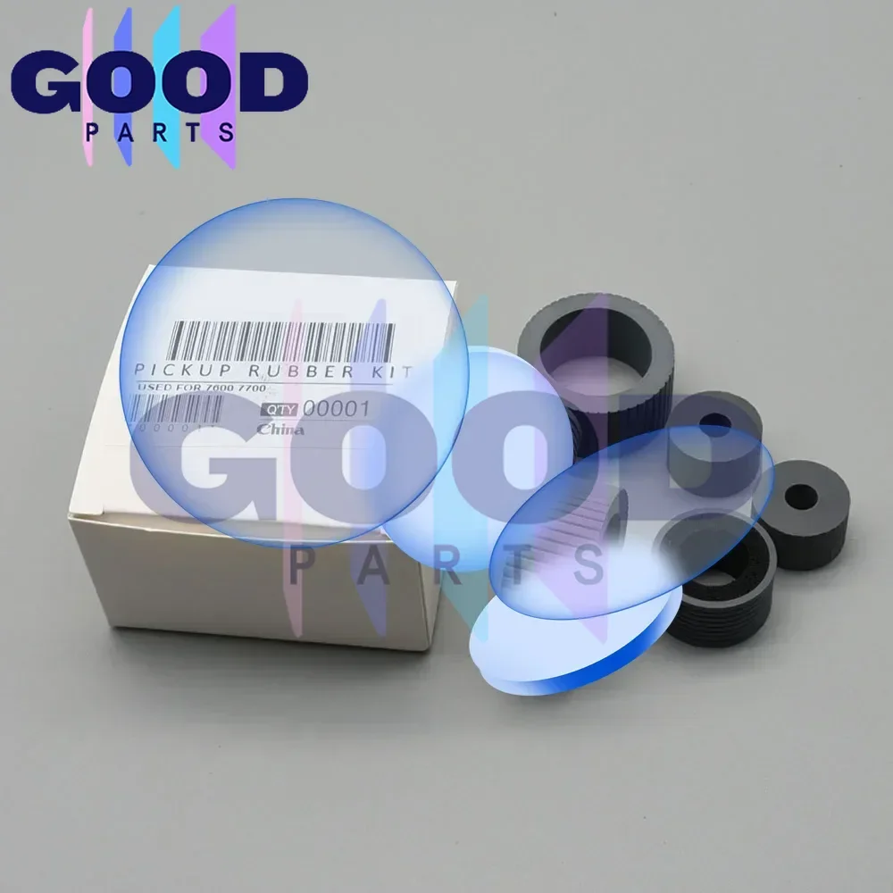 1SETS Brake Pick Roller Tire compatible for Fujitsu fi-7600 fi-7700 fi-7700S / fi7600 fi7700 fi7700S PA03740-K010 PA03740-K011