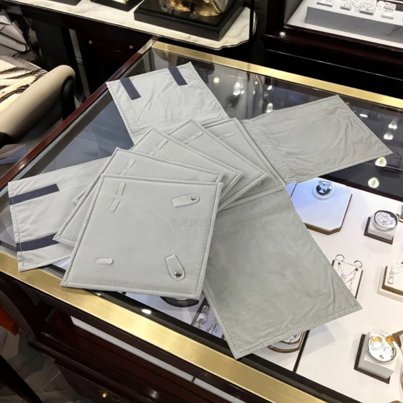 

Jewelry Storage Set Square Bag For Exhibition Portable Accessory Display Bag Ring Stud Necklace Display Board