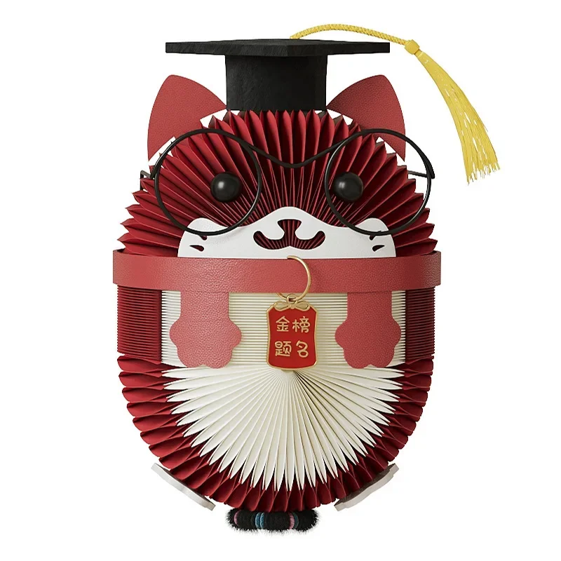 

Creative ornament Dr. Cat Desktop Telescopic Toy 2025 New Gift Gift Decoration