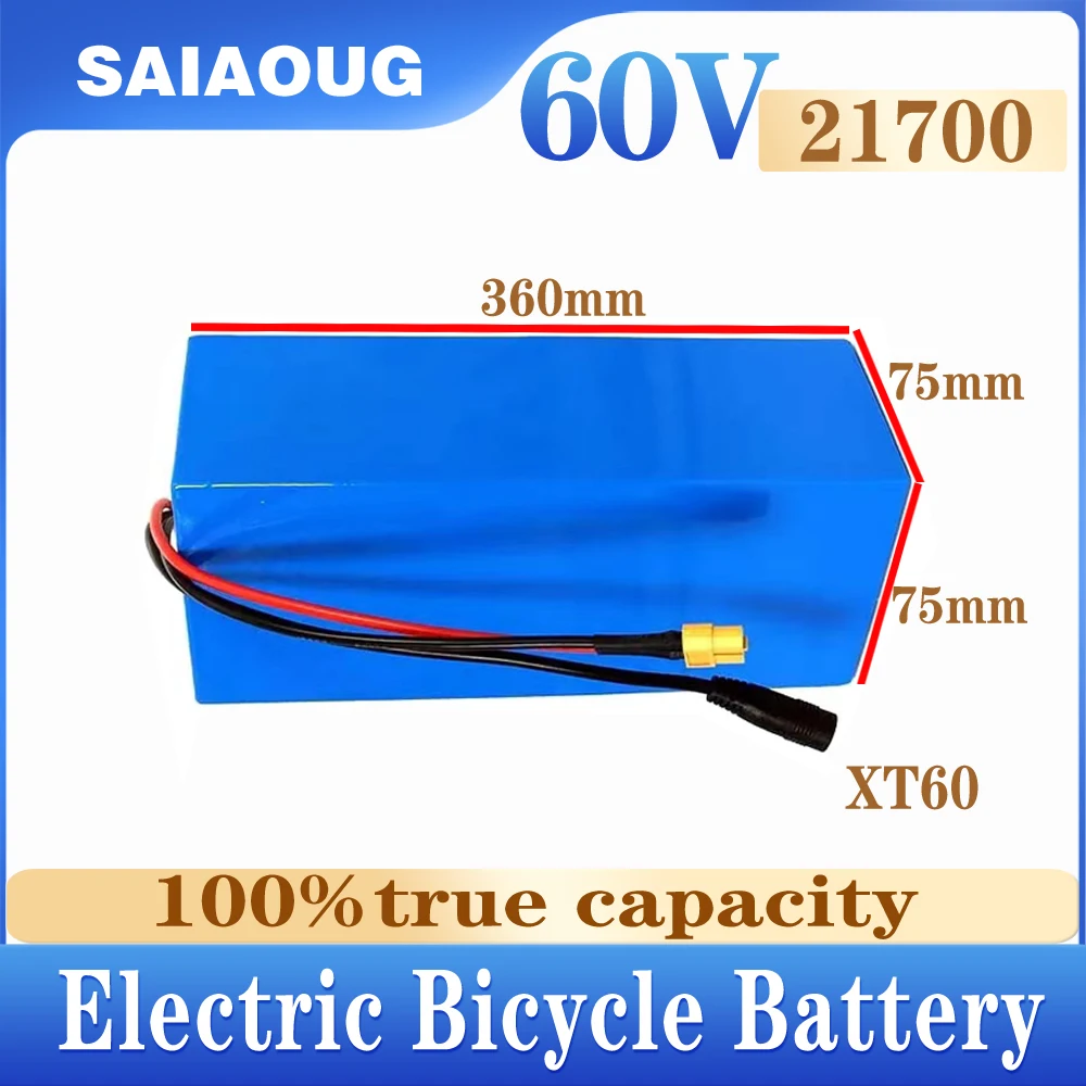 Original 60V 20ah 30ah 40ah Electric Motorcycle Waterproof Lithium Battery 1700 Bafang 60v 30ah Lithium Battery Scooter Bicycle