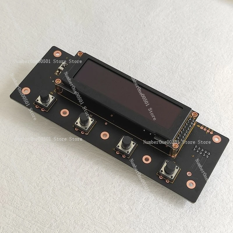 TDA1541 DAC Driver Board with Display and Keys for CD Player Upgrade Audio Modification