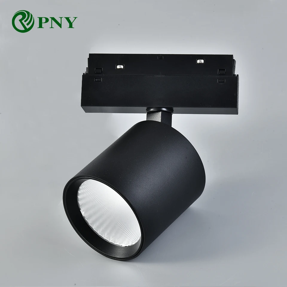 

PNY Tuya Zigbee DALI 48v Dimmable Smart LED Magnetic Track Light 10W 20W 30W Recessed Magnetic Rail Lighting Spotlight