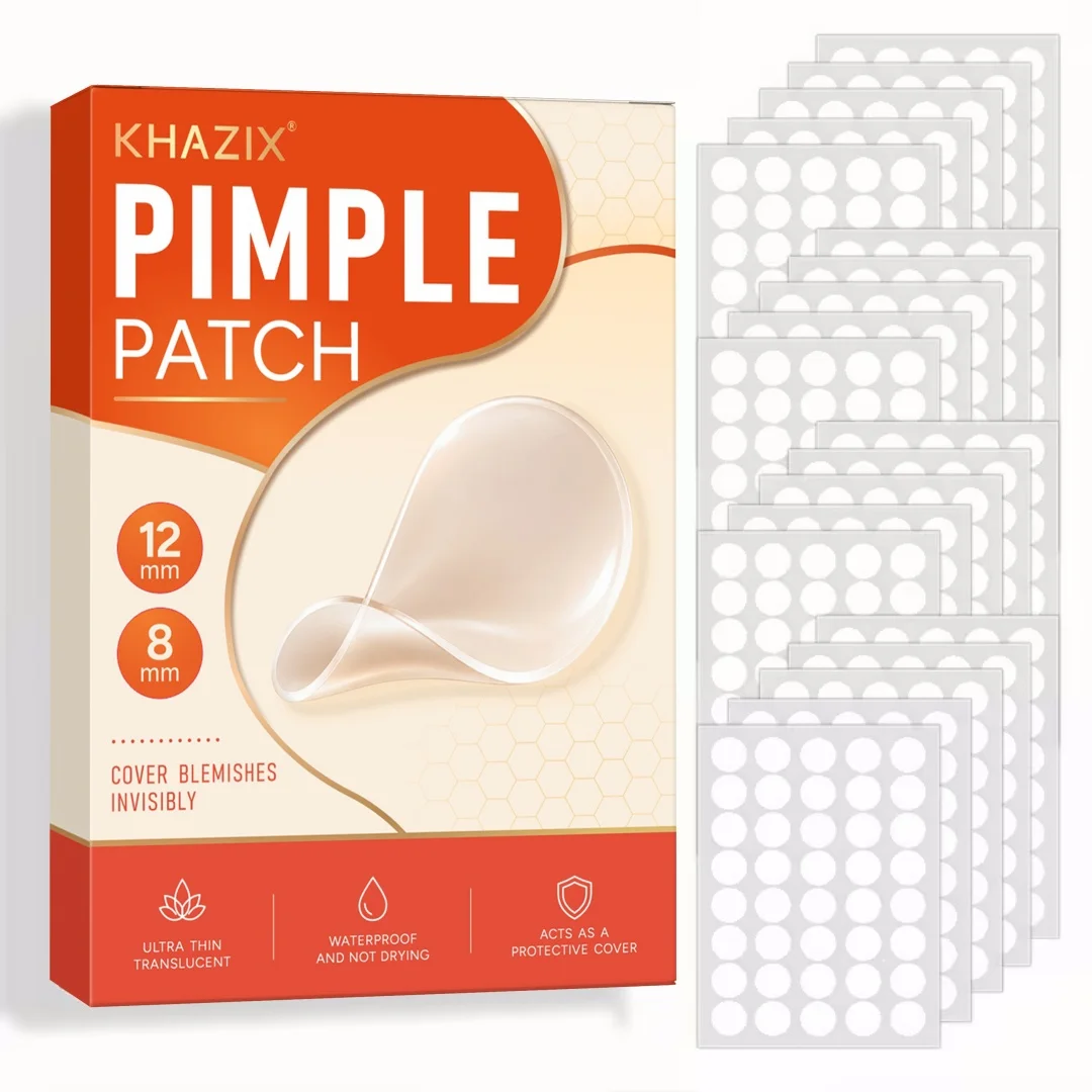 80/400pcs Hydrocolloid Acne Pimple Patch Hydrocolloid Spot Stickers, Covering Zits and Defect, Nighttime Spot Stickers for Face