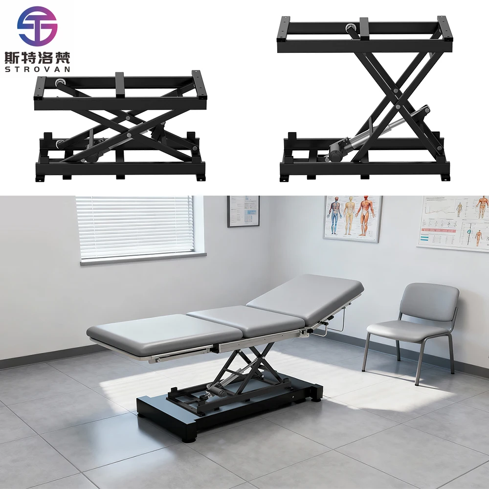 Electric X-type Lifting Platform with Adjustable Height Load-bearing Capacity of 150KG Electric Platform Scissor Coffee Table