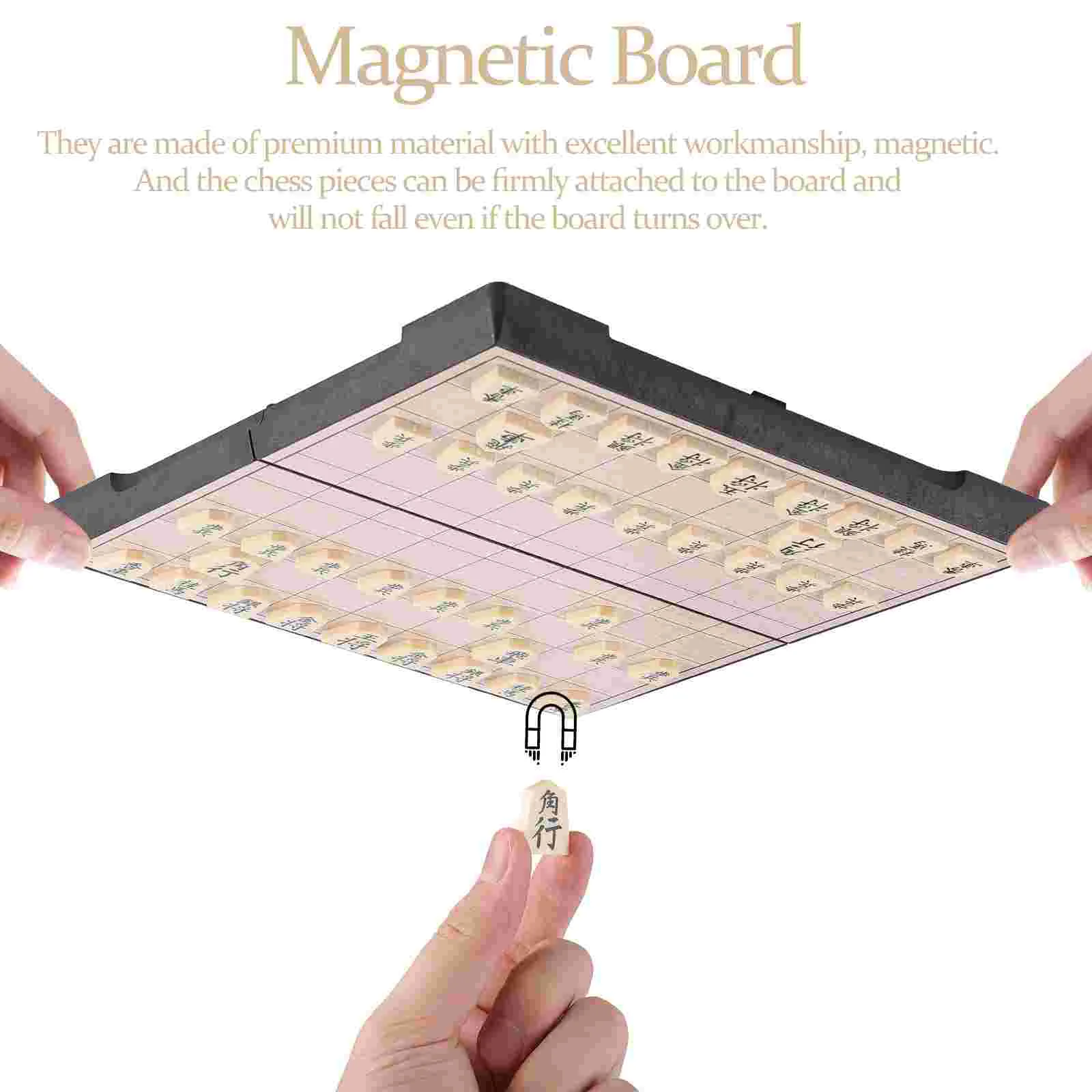 Foldable Travel Game Japanese Board Storage Trip Home Portable Light Compact