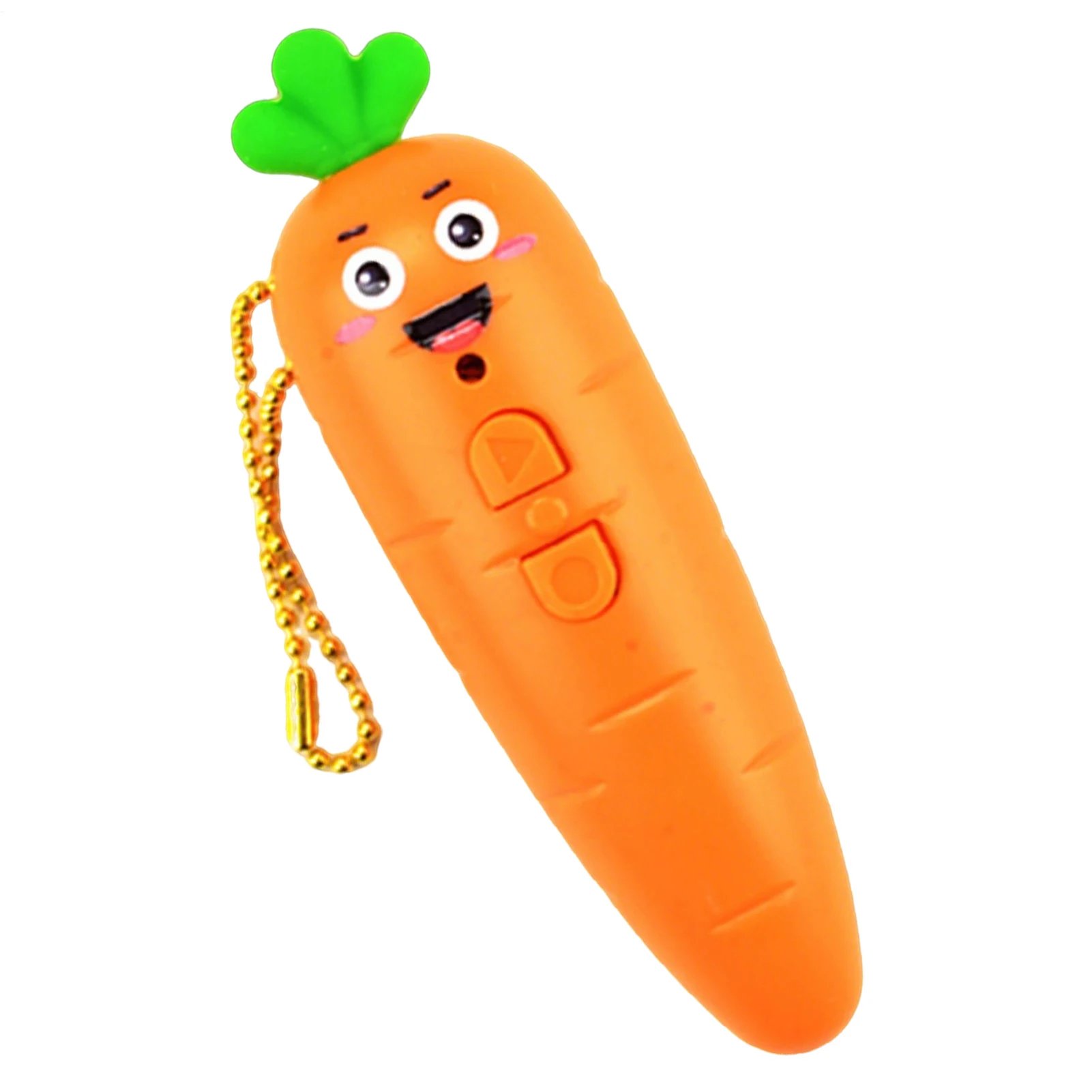 

Диктофон для детей, сумка в форме морковки, брелок для ключей, аудиозапись с воспроизведением для классной комнаты, дня рождения, игровая школьная сумка