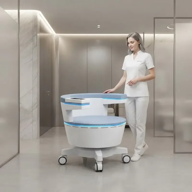 for Painless 7 Tesla Electromagnetic Pelvic Floor Muscle Stimulation Chair Non-Invasive Private Health Care EMS Machine