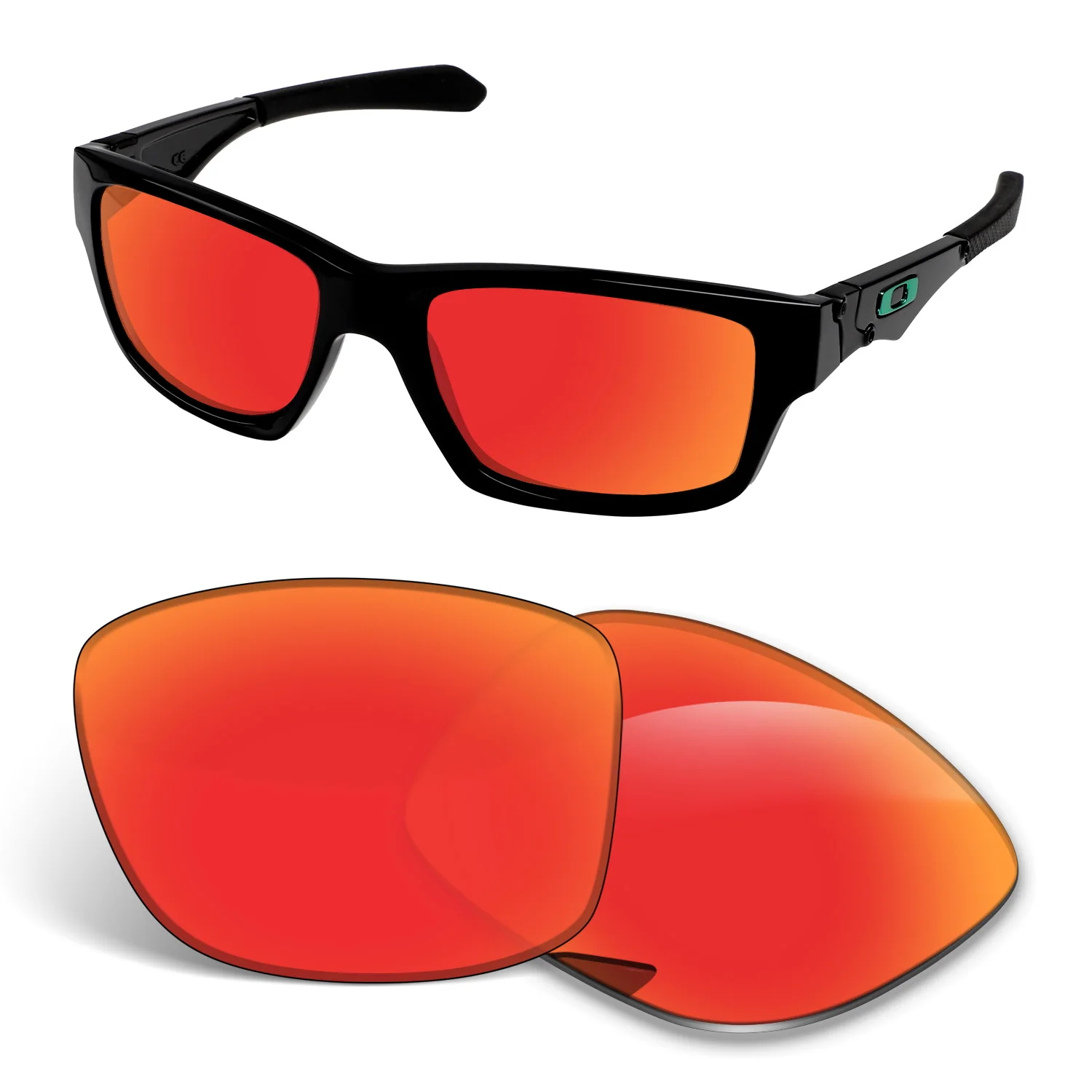 Thickness of 1.5MM Polarized Replacement Lenses for Oakley Jupiter Carbon OO9220 56mm Sunglasses-Multi Colors