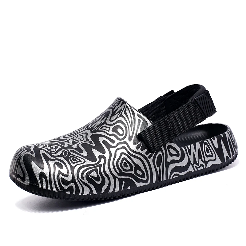 

Женские мужские тапочки, новые модные повседневные сандалии большого размера на толстой подошве, мужская спортивная уличная пляжная обувь для мужчин, шлепанцы