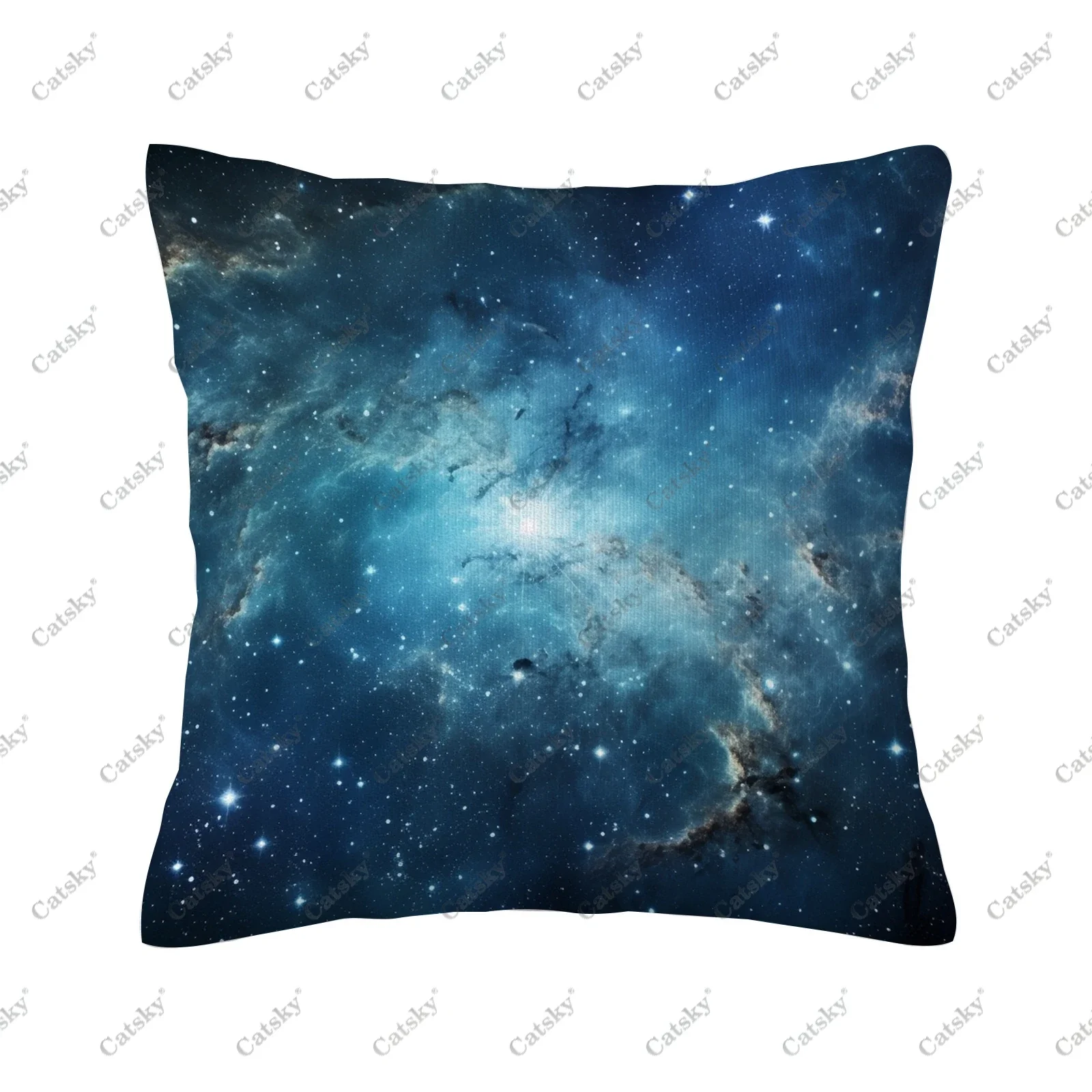 starry sky Pillow cover decoration sofa home 45x45cm gift holiday double-sided short plush cushion covers back pillows