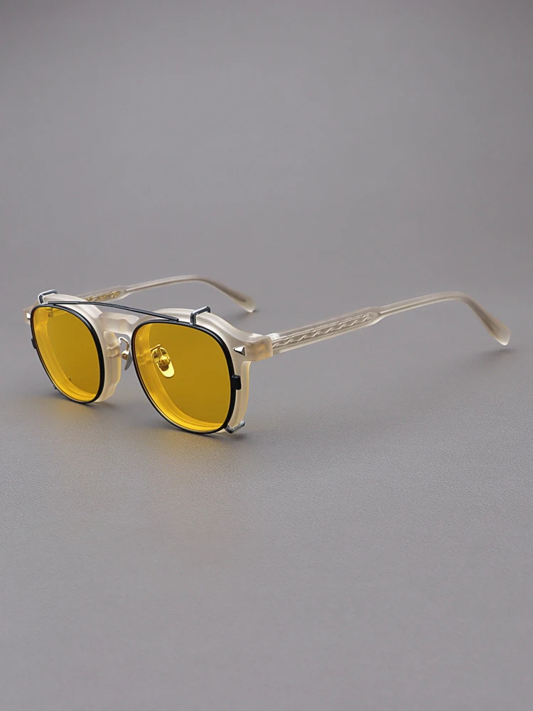 moscot-lemtosh-lunettes-de-soleil-unisexes-a-monture-jaune-mat-avec-coussinet-nasal-double-couche-pour-hommes-et-femmes