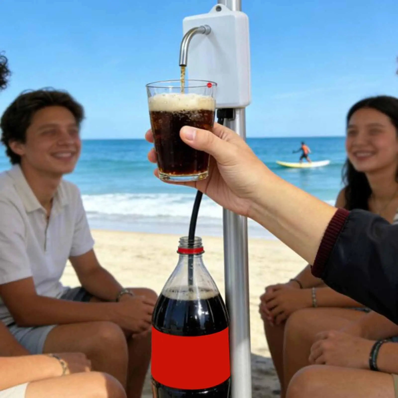 Bomba de Sifón Eléctrica USB Autocebante, Bomba Portátil de Grado Alimenticio para Transferencia de Agua en el Hogar, para Elaboración de Kombucha, Barbacoa, Bebidas