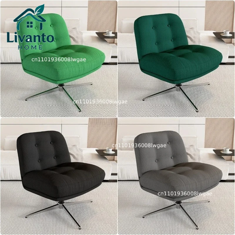 

Celebrity sofa chair, living room balcony sofa chair, rotatable designer medieval single chair