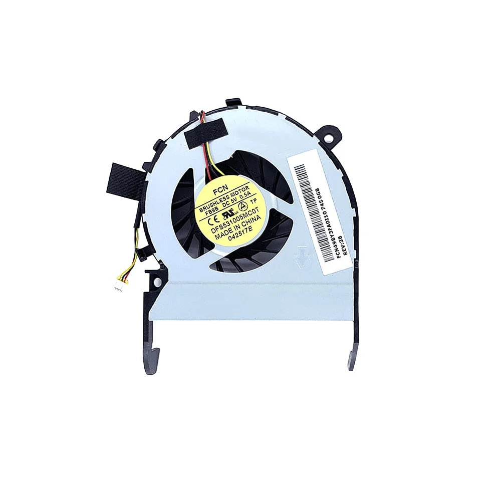Ventilador de Repuesto para Portátiles Toshiba Satellite C800 L800 M800 M805 C805 L845 M840 Serie C05B