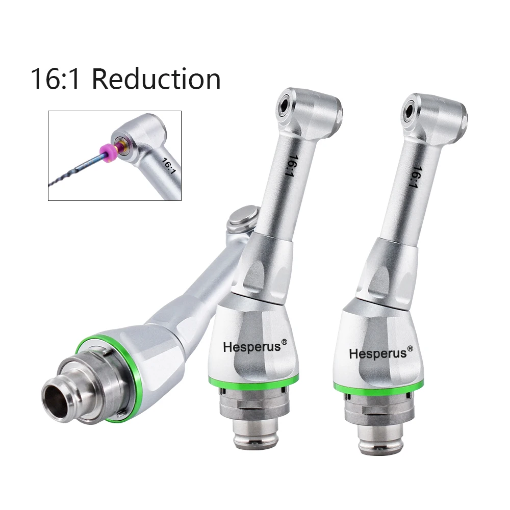 

Den tal 16:1 Reduction Contra Angle Handpiece Head Push Button for Wireless Endo Motor den tistry Endodontic Treatment Tool