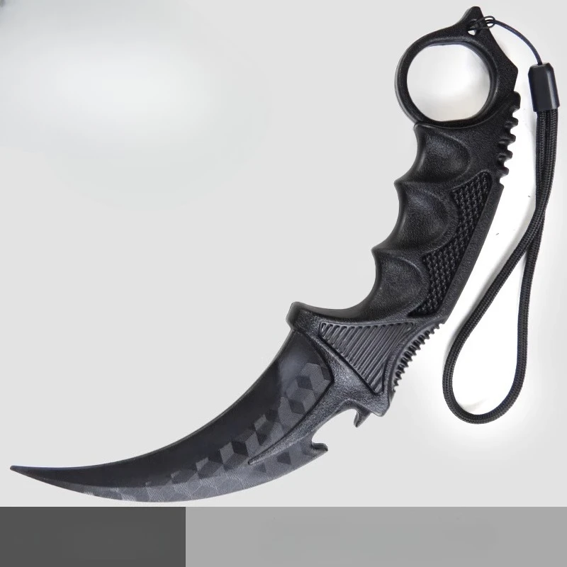 23cm Plastic Claw Knife Martial Arts Practice Training Fighting Equipment Props High Strength Durable Eagle Claw Unbladed