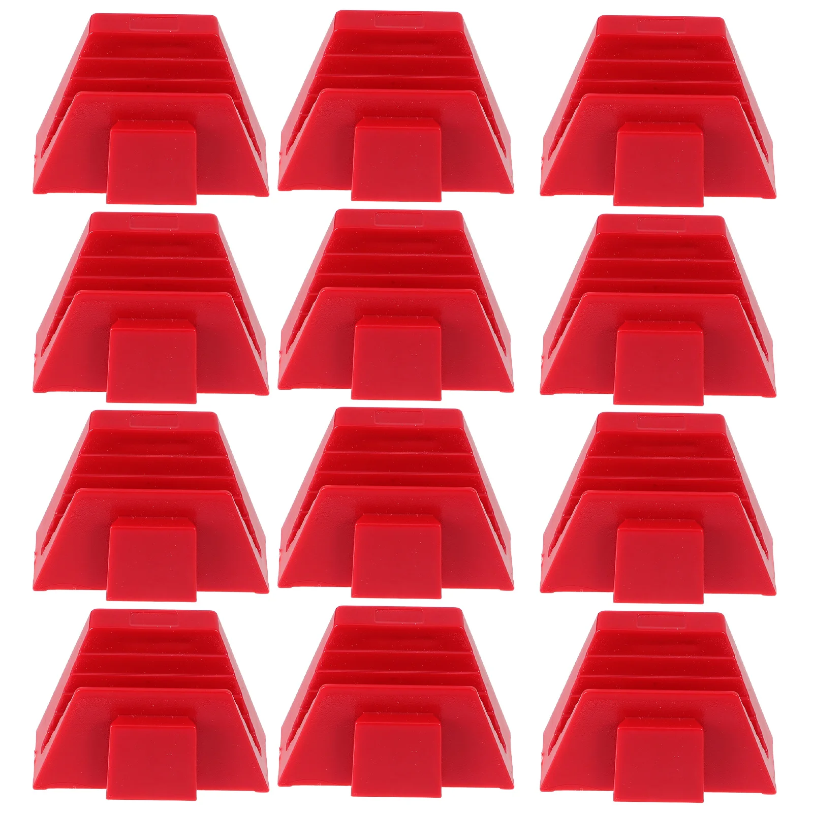 12Pcs Modular Plastic Wrench Storage Organizer Rack Holder Space Efficient Tool Storage Garage Workbench Organizer