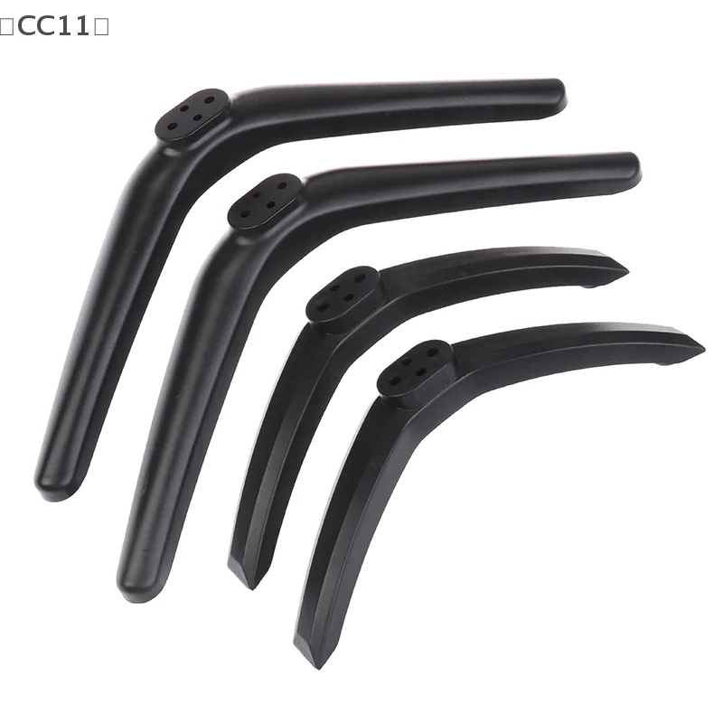 〔CC11〕Base Bracket Stand Legs Tabletop For TV Stand Legs 50 55 Inch TV Stand With 4 Screws TV Substitute Pedestal Feet Black