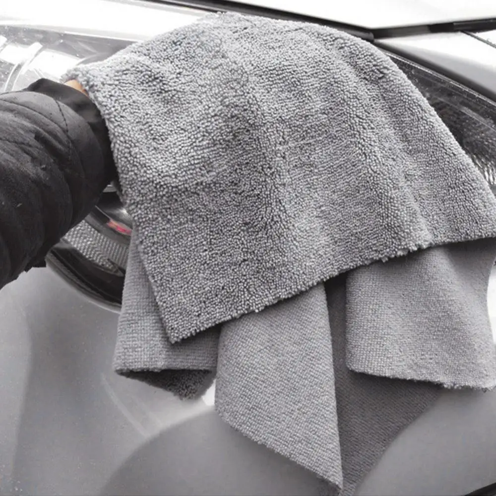 Car Wash Towel Fast Drying Auto Cleaning Water Absorption Microfiber Car Washing Edgeless Towel Cleaning Cloth Wipe Rag