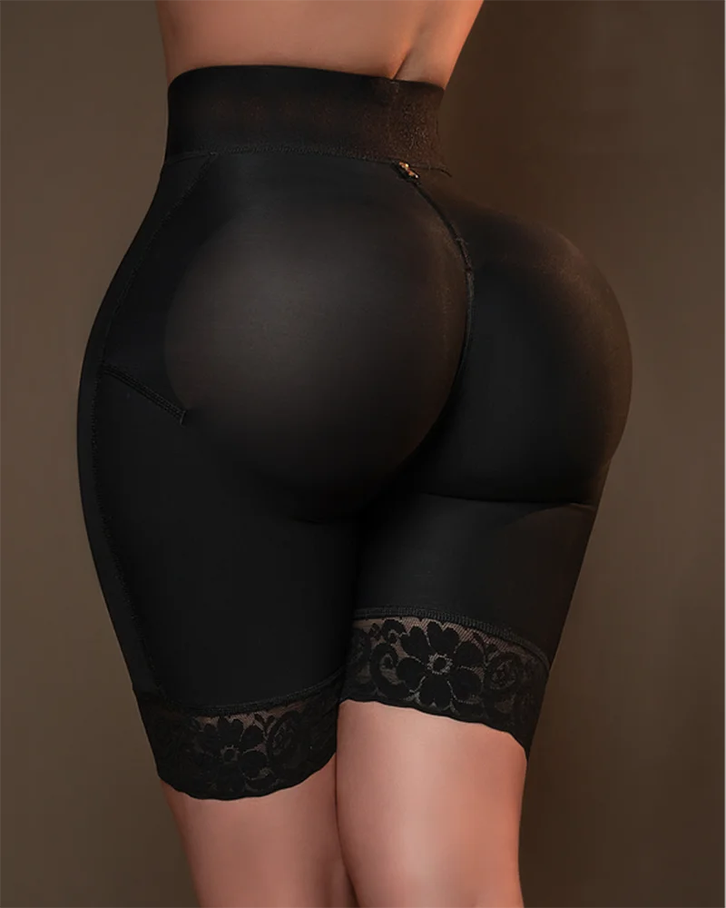 Invisible Mermaid Silhouette Short Zipper Slimming fajas Shapewear Tummy Control with Hook Butt Lifter Shapewear Panties