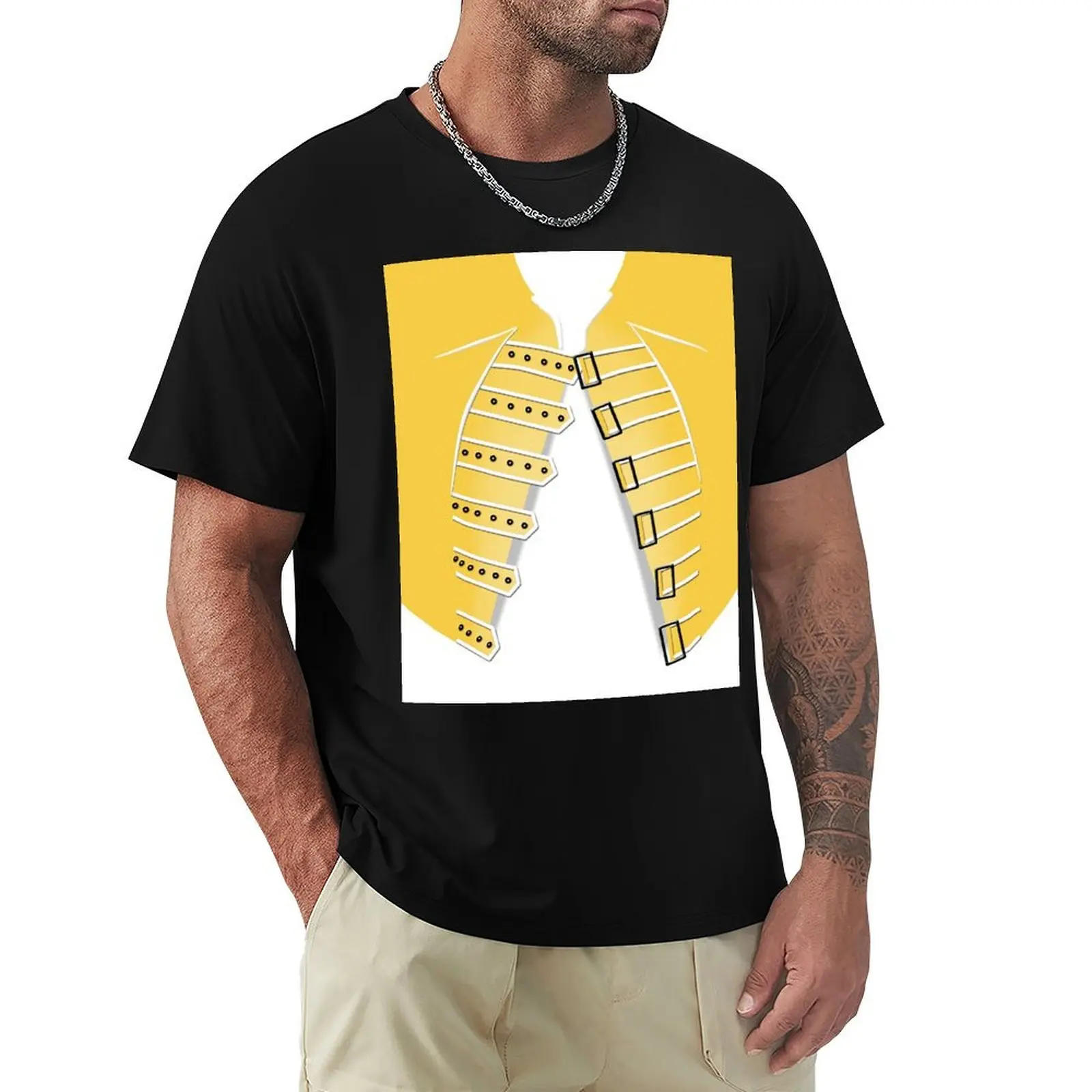 Freddie Yellow Jacket T-Shirt Quick Dry Sports Short Sleeve Tee