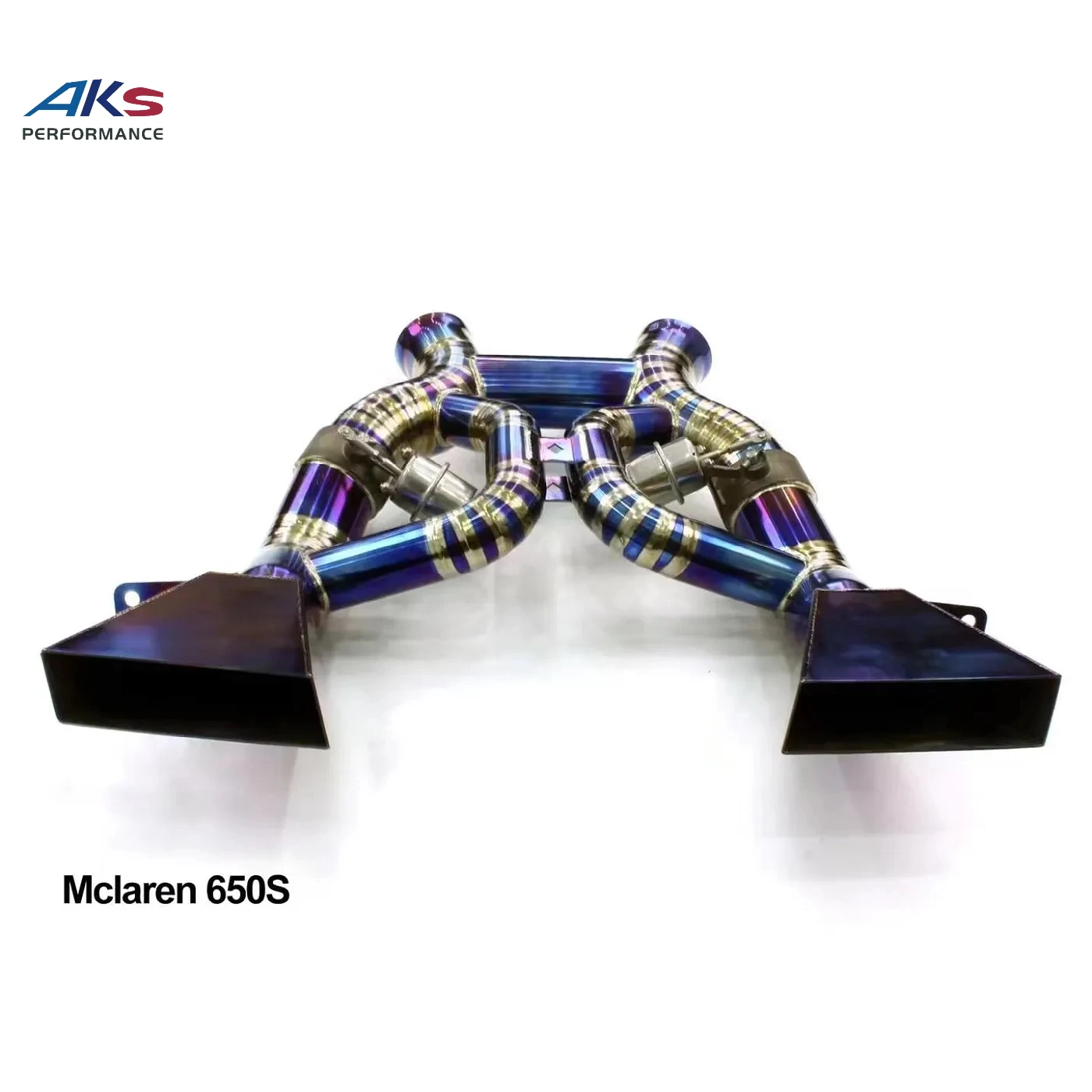 Titanium Alloy Catback Exhaust For Mclaren 650s Exhaust System