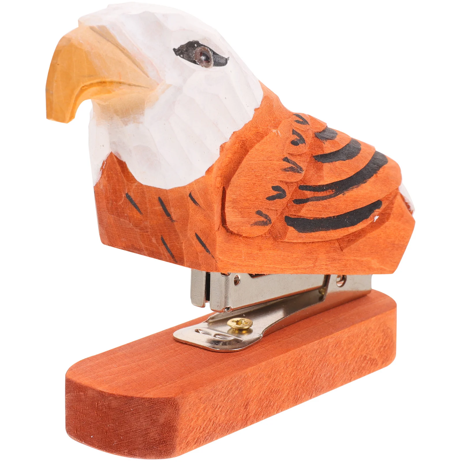 

Wooden Animal Stapler Office Desk Accessories Eye-Catching Design for Kids and Adults School Home Use Handmade Stapler