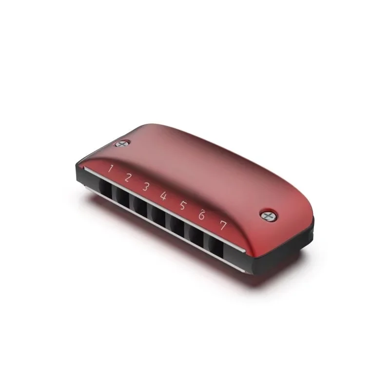 guitar accessories 7 hole blues harmonica standard paddy country minor tuning Key of C D F G A Bb