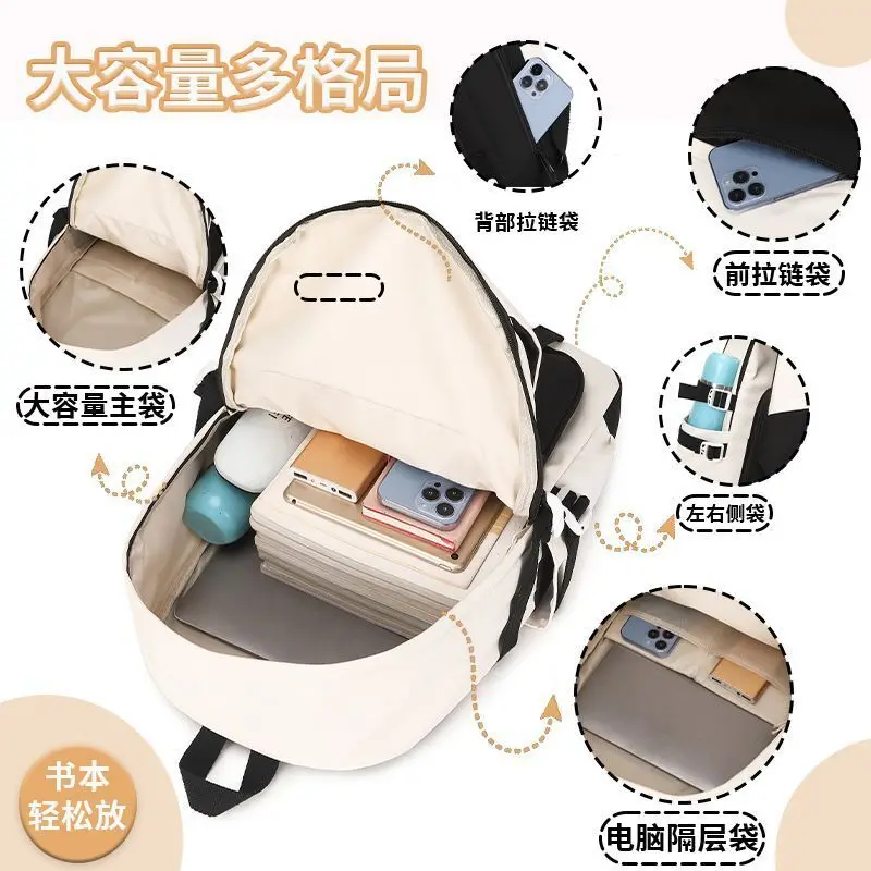 

Tian Guan Blessing Merchandise For Middle And Primary School Students, Versatile Campus Cartoon Creative Large Capacity Double