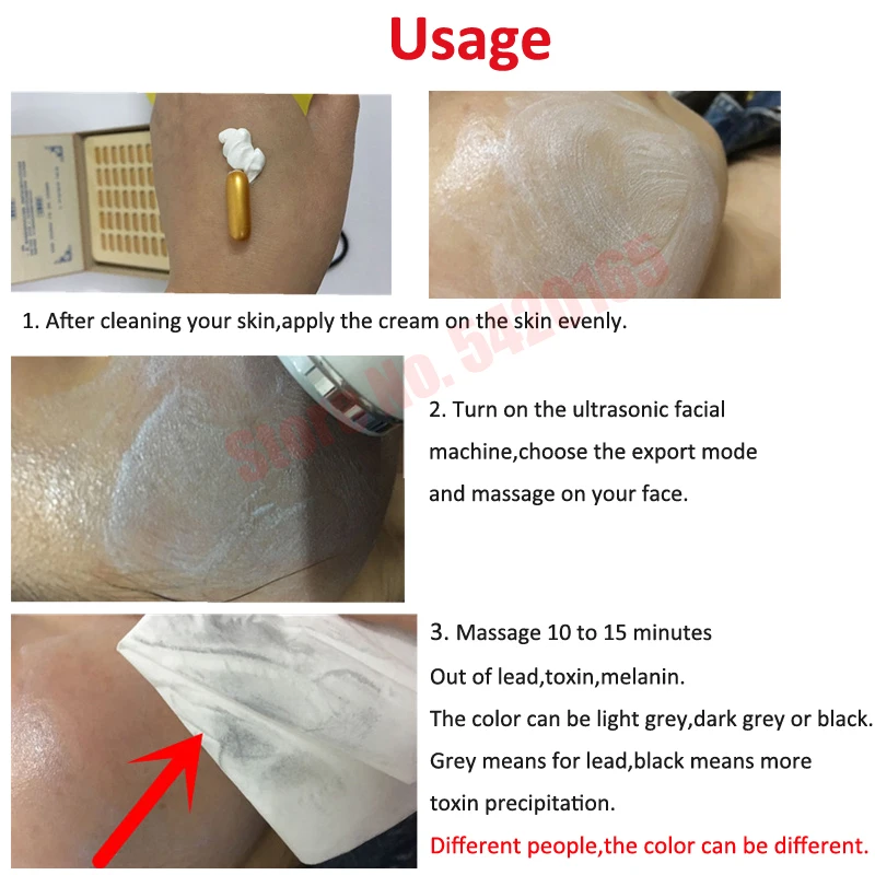 Beauty Salon Dedicated Facial Detoxification Capsule Whitening Spot Ultrasound Import And Export Instrument Lead Mercury