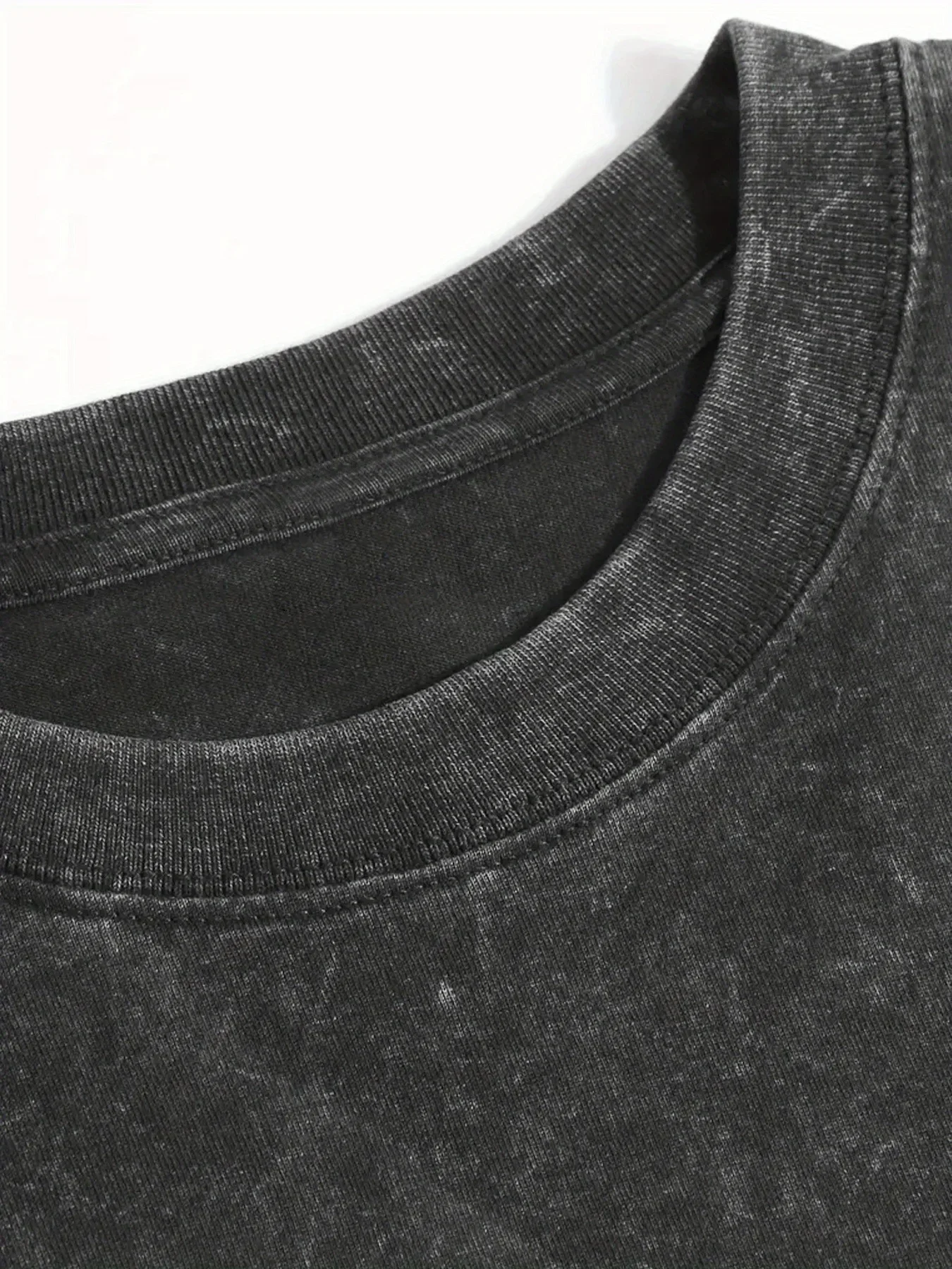 تي شيرت Grace Three Days - قميص ذو شريط معدني - أبدا متأخر جدًا، عتيق مغسول، سمك الباتيك المتعثر، مضحك #4