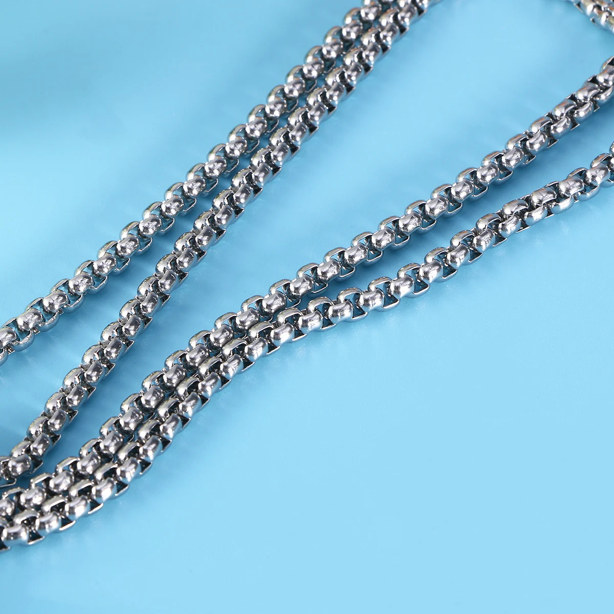 Collar con colgante de acero de titanio para hombre, joyería de moda con personalidad de Metal