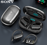 Sony TWS Sports Earbuds Bluetooth 5.4 HIFI Bass Wireless Headphones LED Touch Earphone Noise Cancelling Waterproof Headset