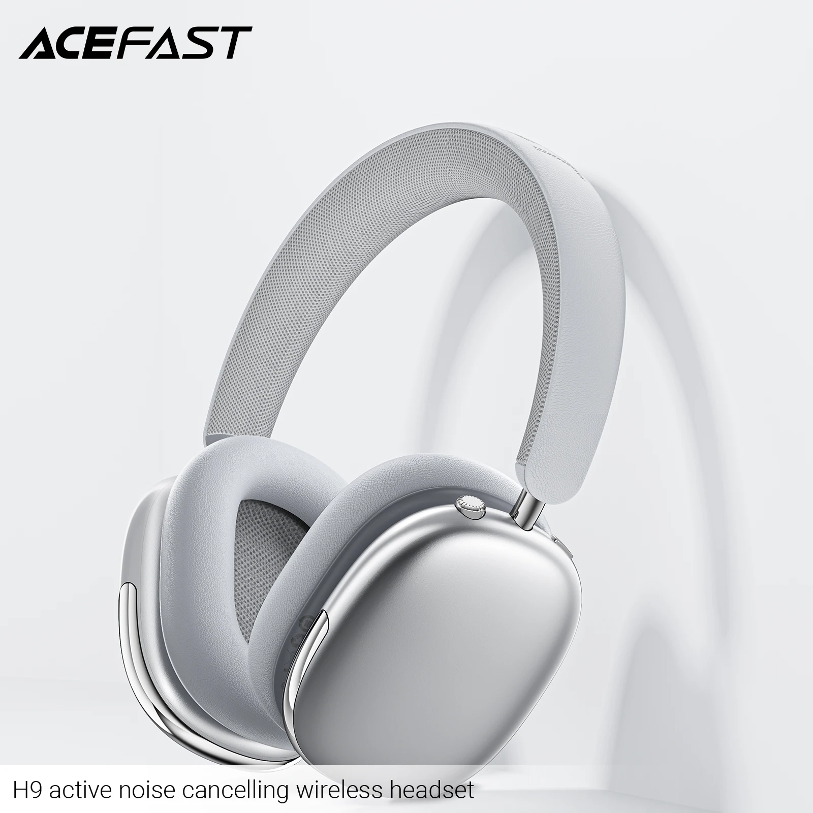 H9 30dB Active Noise Cancelling Bluetooth 5.4 Headphones Wireless Bluetooth Headphones Over Ear Headset Earphone 55H