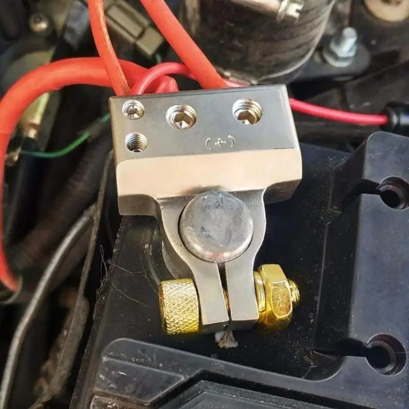 مشبك بطارية البطارية AWG Gauge إيجابي بطارية السلبية البطارية بعد المشبك