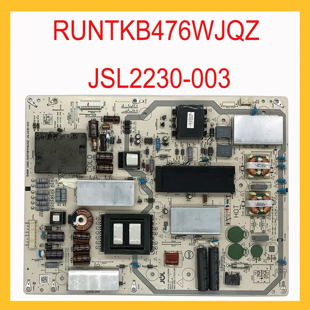 

RUNTKB476WJQZ JSL2230-003 Power Supply Board for TV LCD-60SU465A LCD-60MY63A LCD-60MY7008A Power Board RUNTK B476WJQZ JSL2230