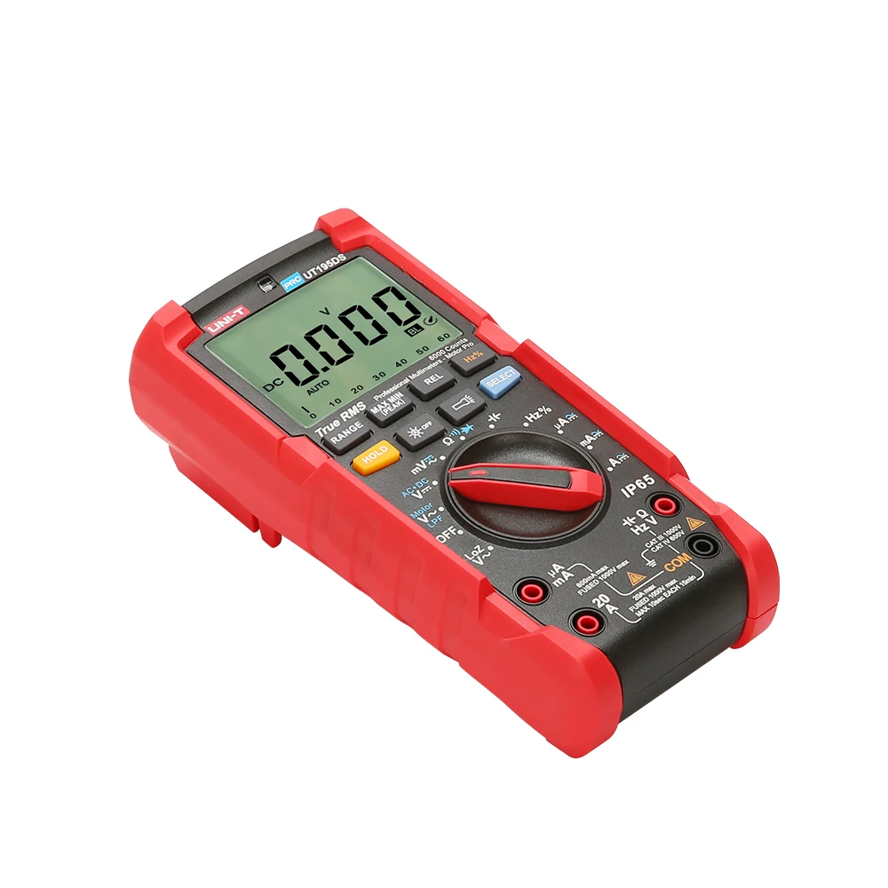 HotUNI-T UT195DS Präzise AC DC Digital Multimeter Taschenlampe LoZ Messung Multimeter Tester Handheld Einstellbare Multimeter