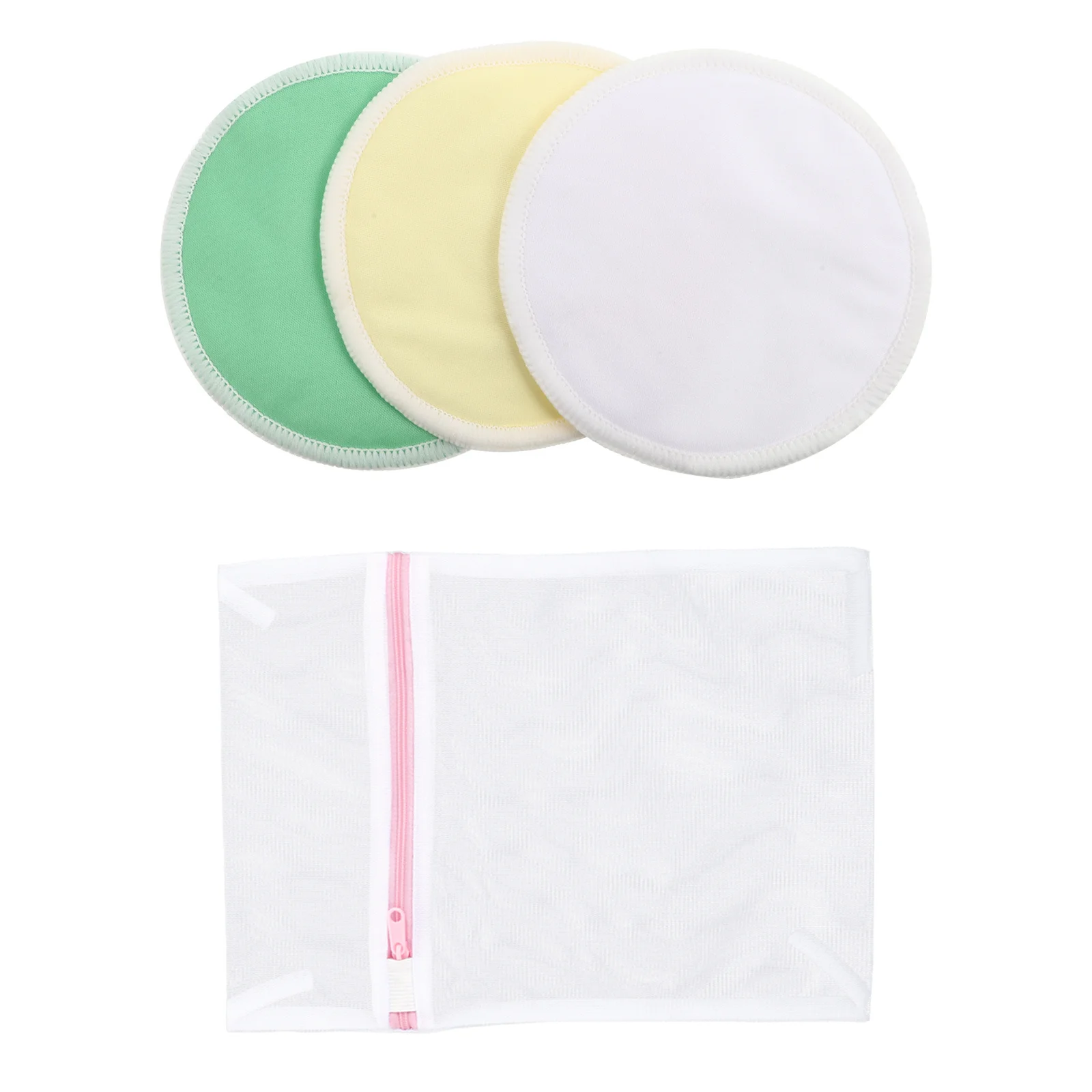 4 قطعة منصات التمريض بولي يوريثان ألياف الخيزران سميكة امتصاص فوري قابلة لإعادة الاستخدام منصات الثدي قابل للغسل مرنة المضادة للتسرب الرضاعة الطبيعية #5