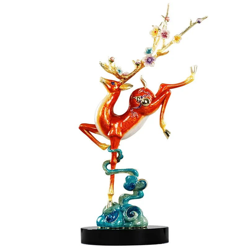 Crystal ornaments, new Chinese living room, porch home crafts, housewarming, opening gifts