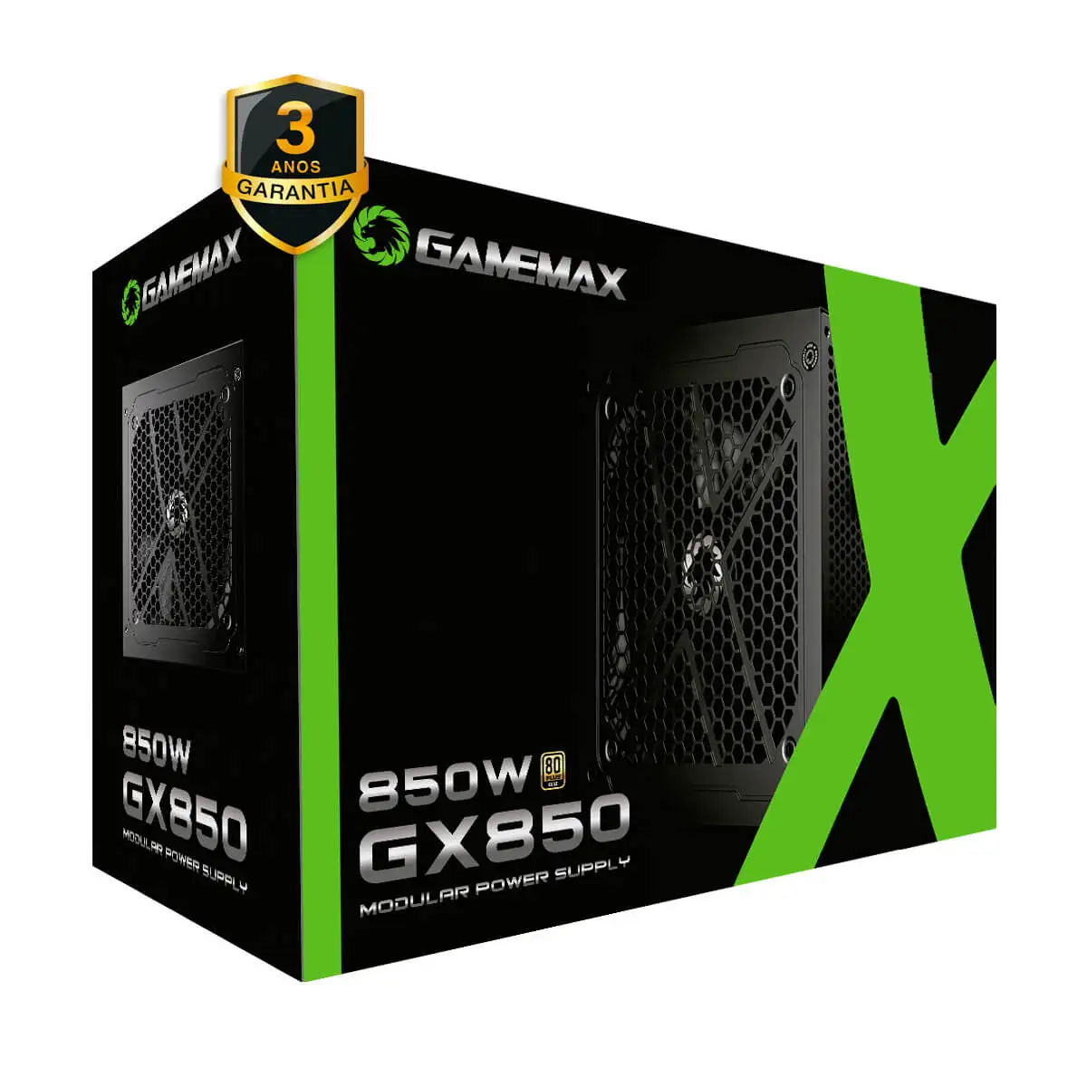 Modular Source Gamemax Gx850 850W 80 Plus Gold Black