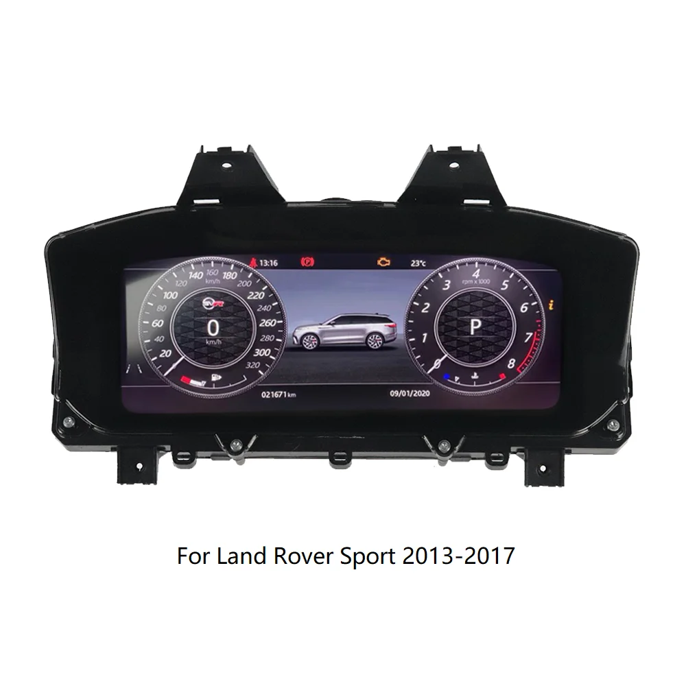 12.3 Inch Screen Meter Display For Land Rover Discovery 4 Range Rover Sport 2010-2017 Carplay Instrument Upgrade Digital Cluster