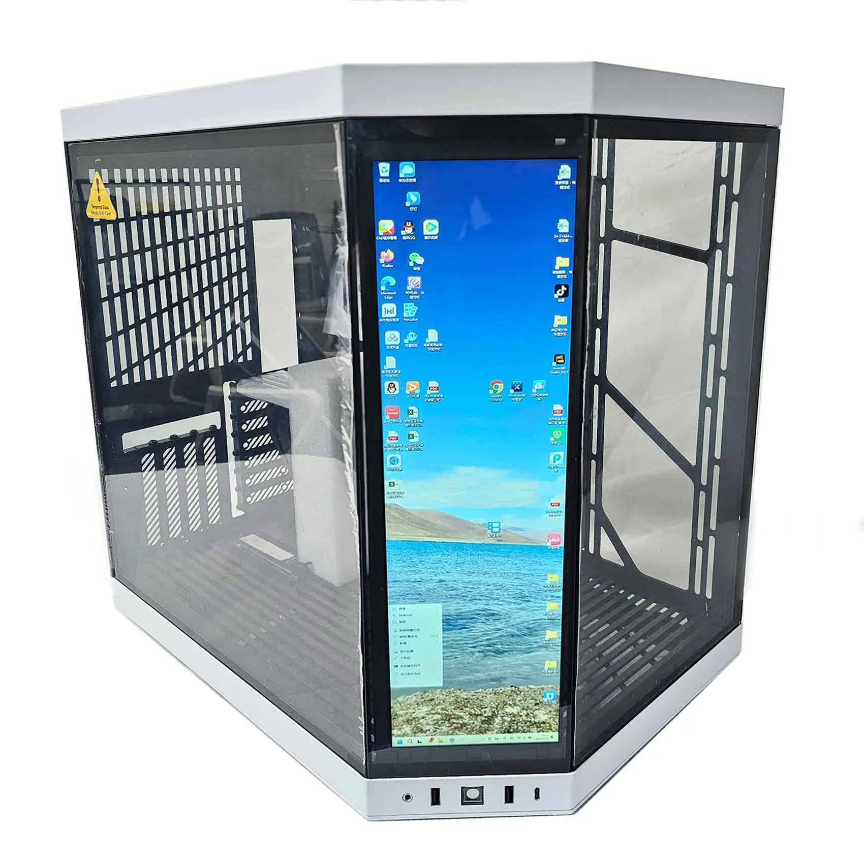 14.5inch 2560x720 Touch LCD Screen MonitorFor PC Case DIY Y70 CPU GPU PC Case